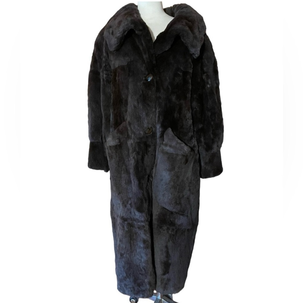 1960s/70s The Abbey on Lake Geneva Rabbit Fur Coat